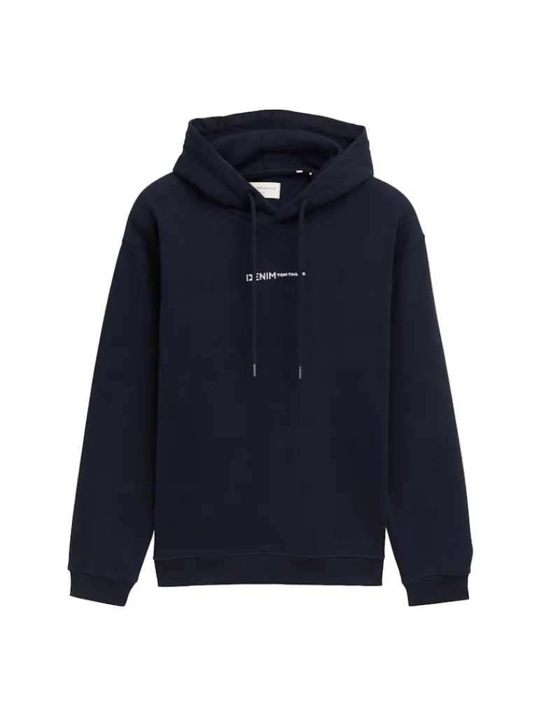 Hoodie mit Bio-Baumwolle sky captain blue
