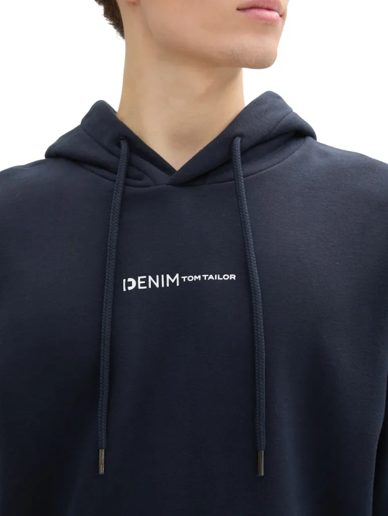 Hoodie mit Bio-Baumwolle sky captain blue