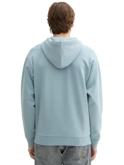 Hoodie mit Logo-Details light grey mint