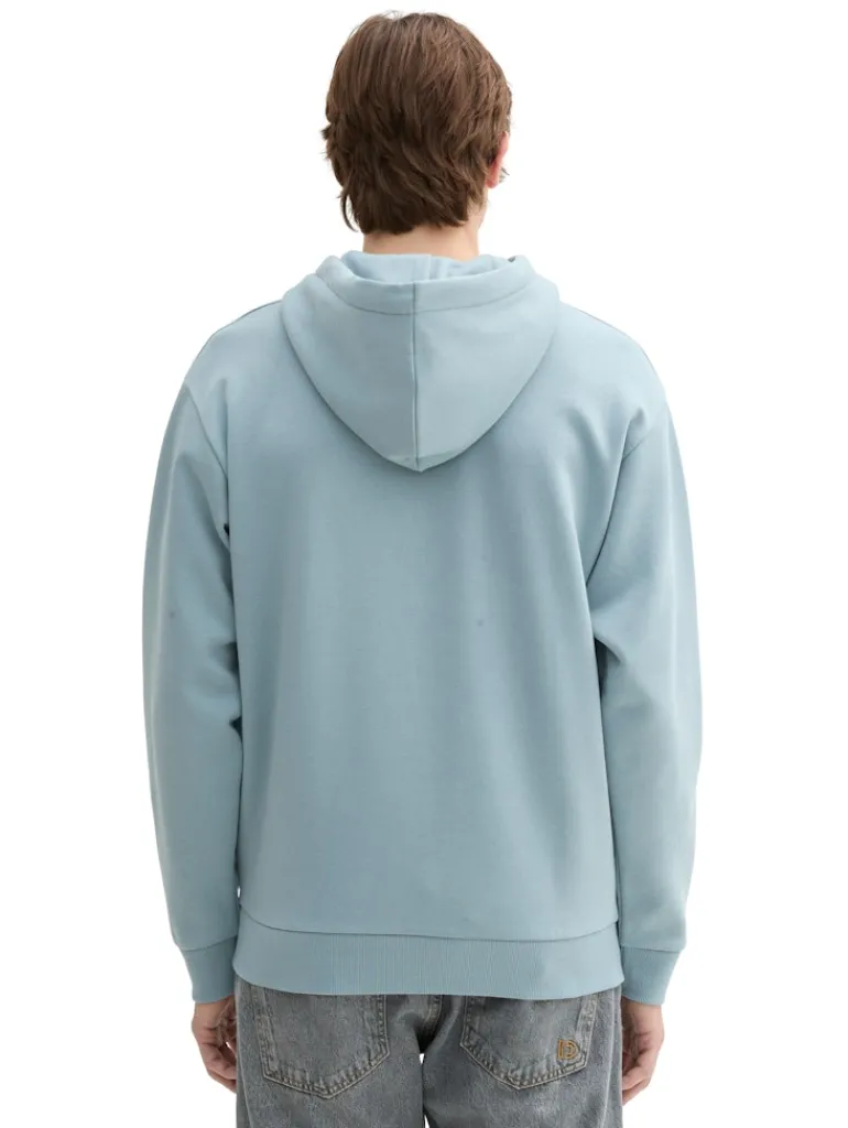 Hoodie mit Logo-Details light grey mint