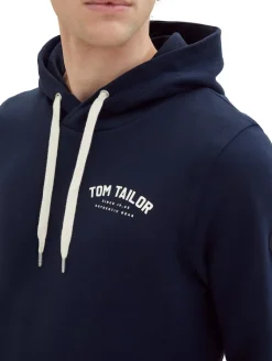 Hoodie mit Logo Print sky captain blue