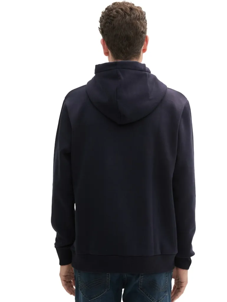 Hoodie Sweatshirt mit Logo-Print sky captain blue