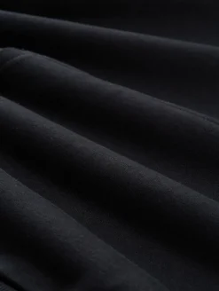Hoodie Sweatshirt mit Print night watch black