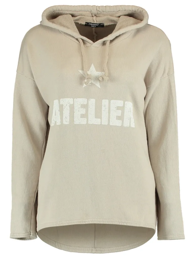 Hoodie Zoe beige