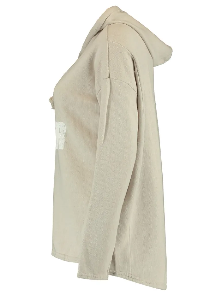 Hoodie Zoe beige