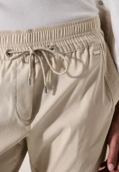 Hose im Casual Fit boulder beige