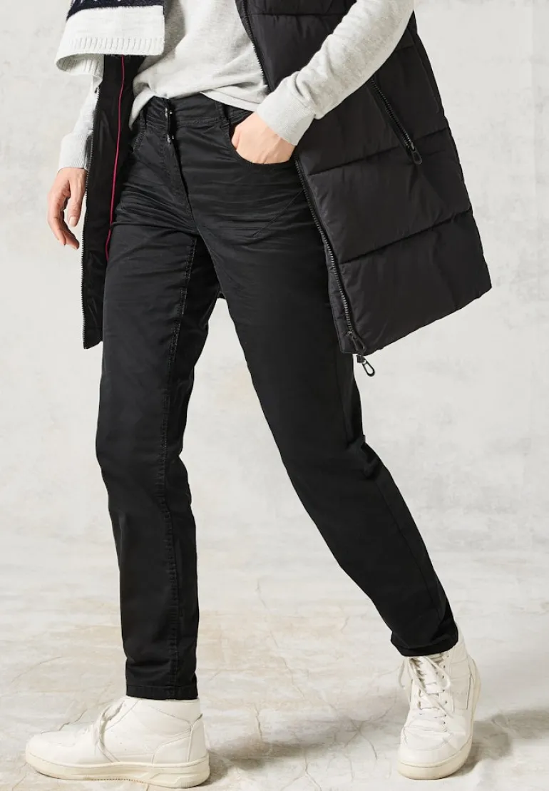 Hose im Casual Fit deep charcoal grey