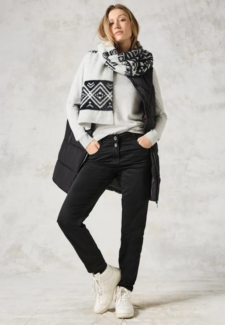 Hose im Casual Fit deep charcoal grey
