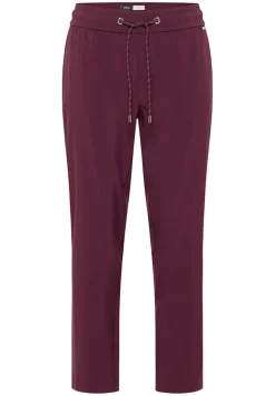 Hose im Casual Fit mulberry red