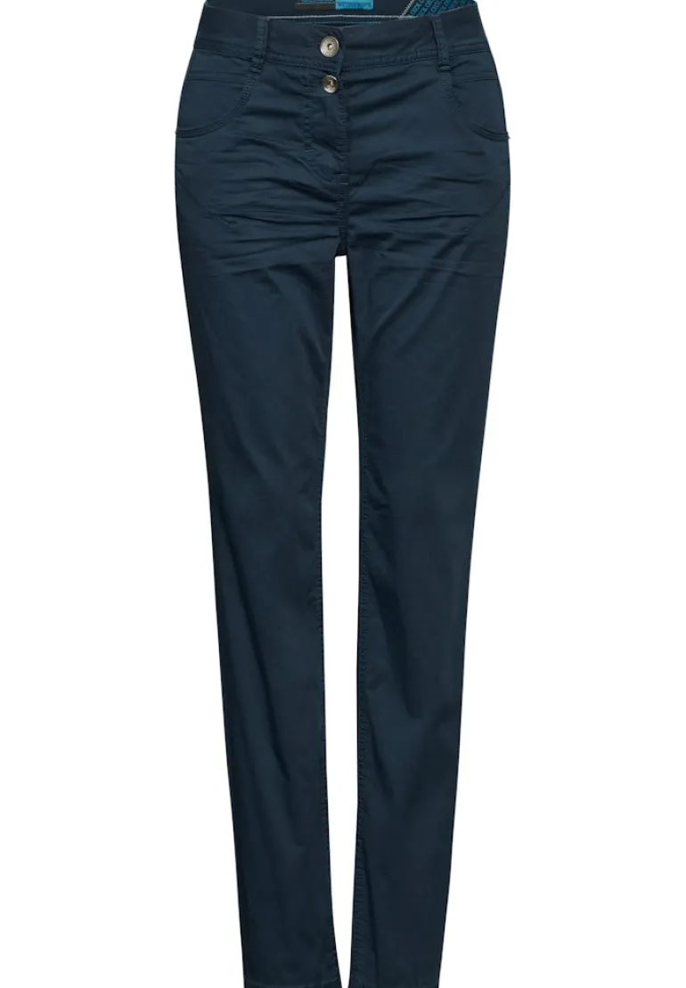 Hose im Casual Fit oil blue