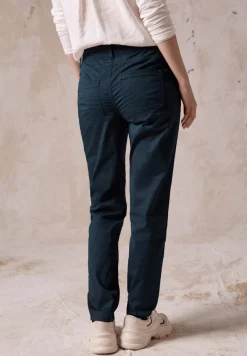 Hose im Casual Fit oil blue