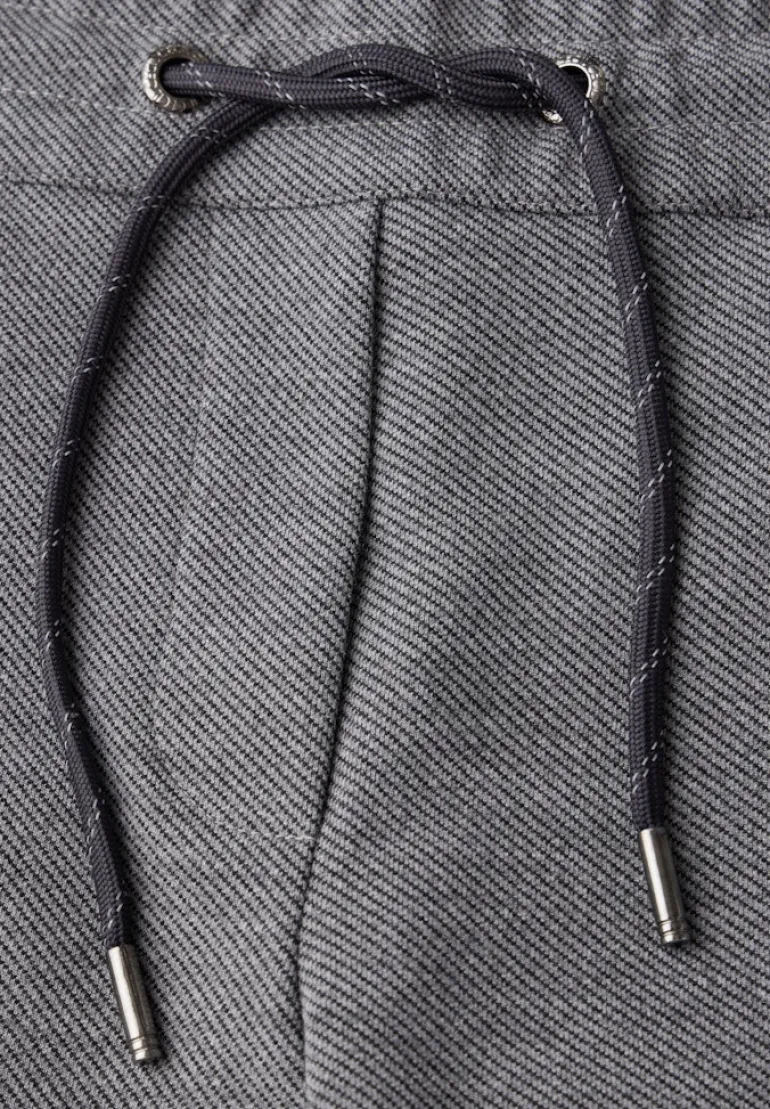 Hose im Casual Fit platinum grey mel.