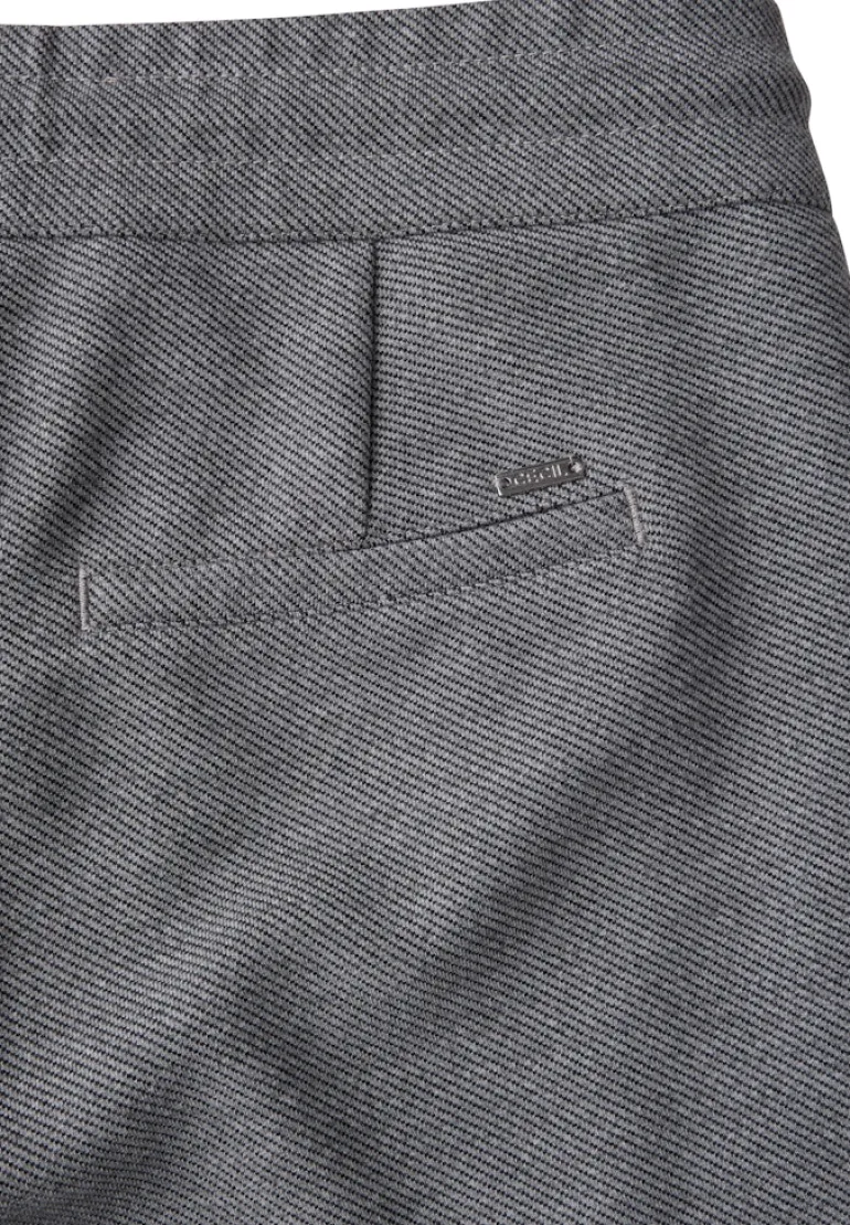 Hose im Casual Fit platinum grey mel.