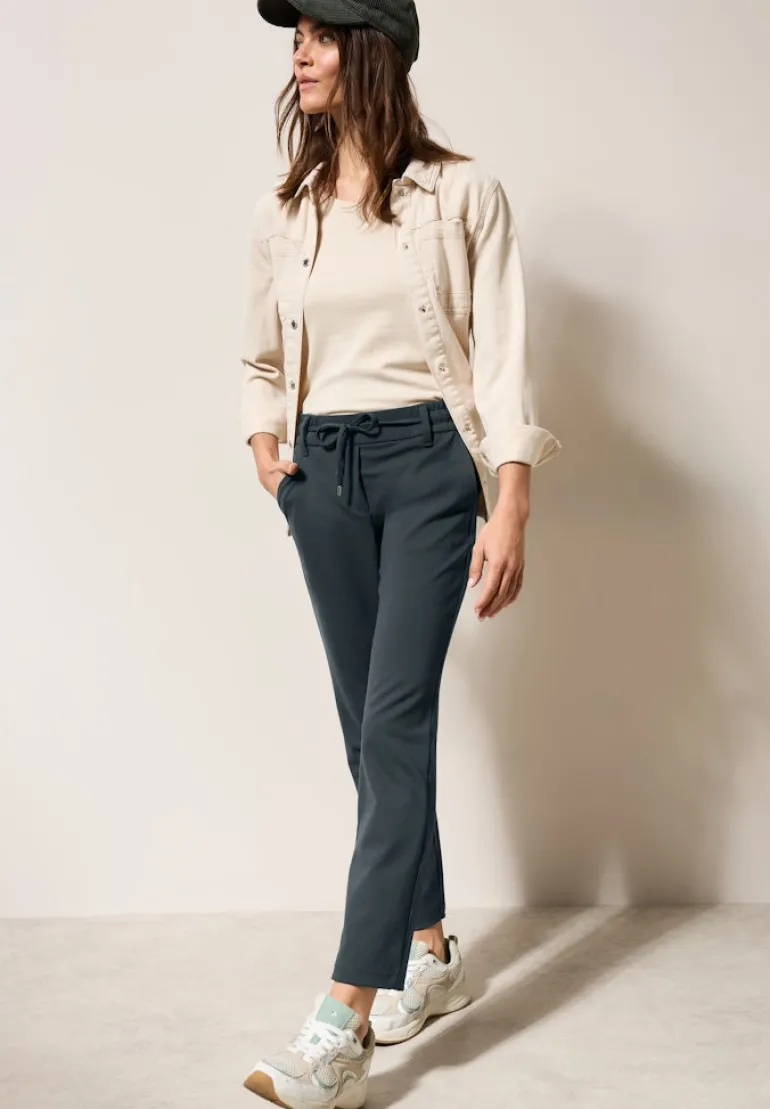 Hose im Casual Fit slate khaki
