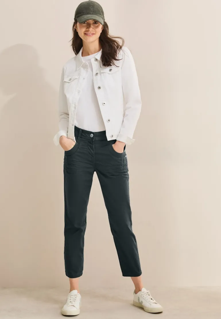 Hose im Casual Fit slate khaki