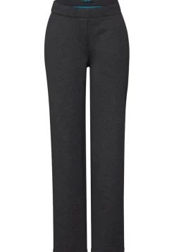 Hose im Loose Fit charcoal grey melange