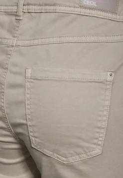 Hose im Slim Fit cozy greige