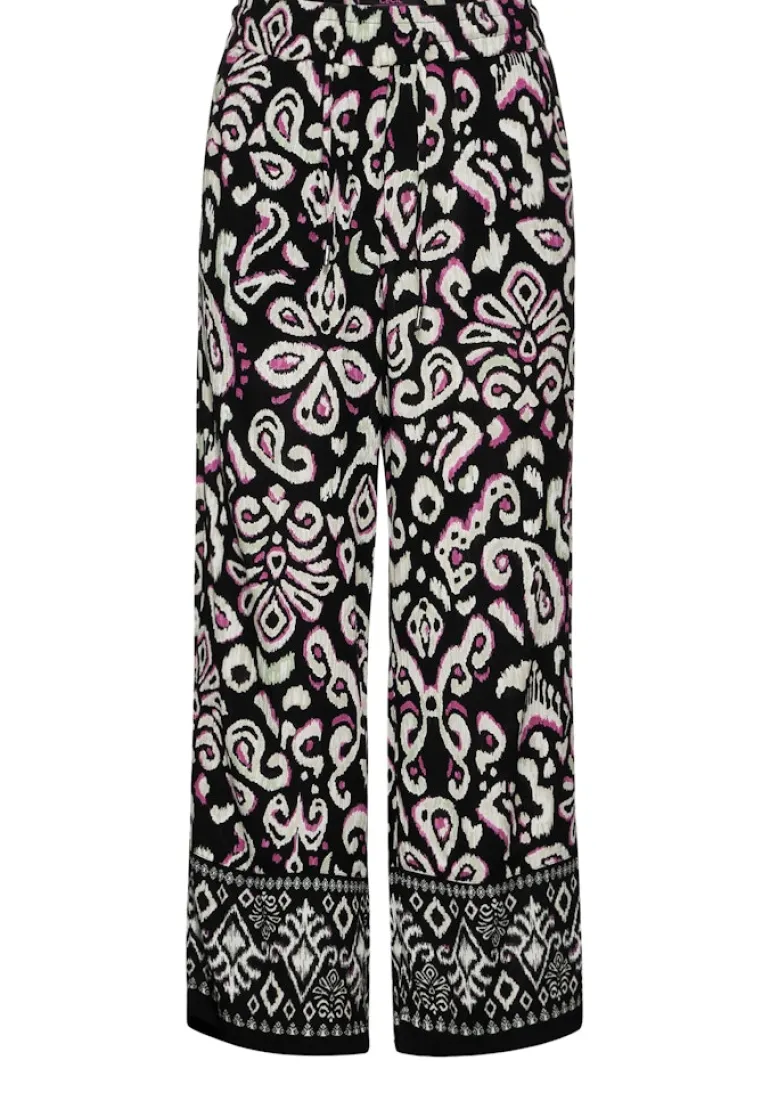 7/8 Hose mit Wide Legs black