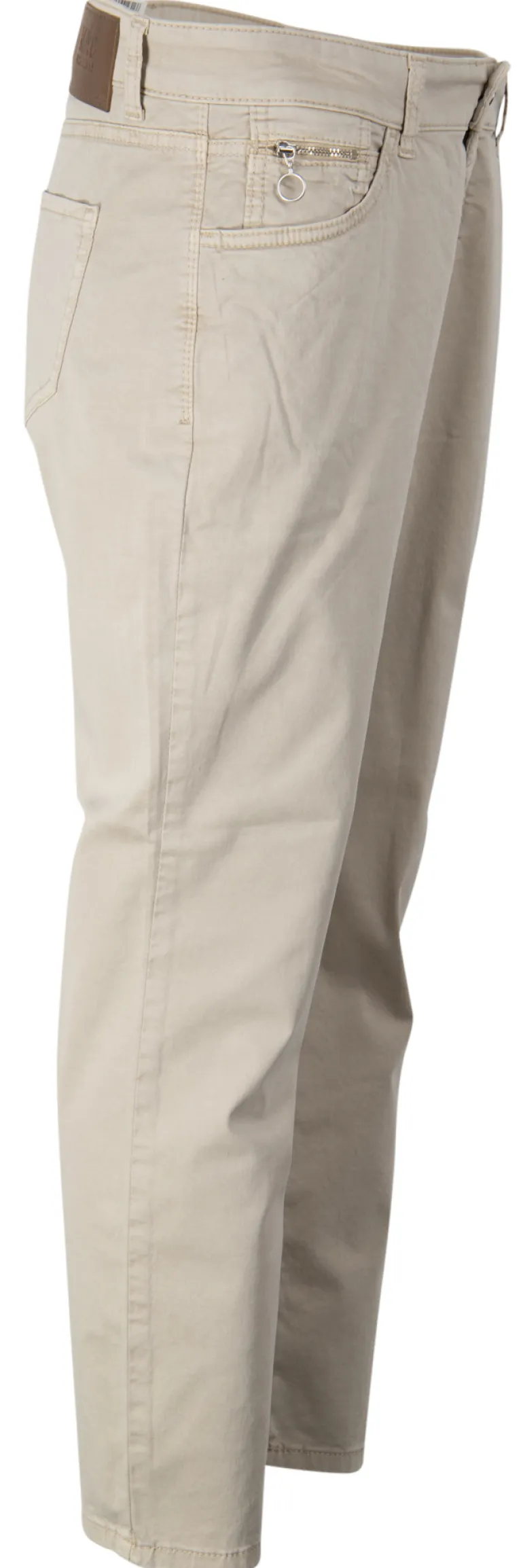 Hose Slim Fit 7/8 beige