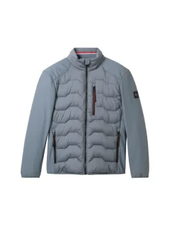 Hybrid Jacke mit Stehkragen stormy teal
