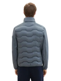 Hybrid Jacke mit Stehkragen stormy teal