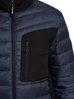 Hybrid Jacke mit Stehkragen sky captain blue