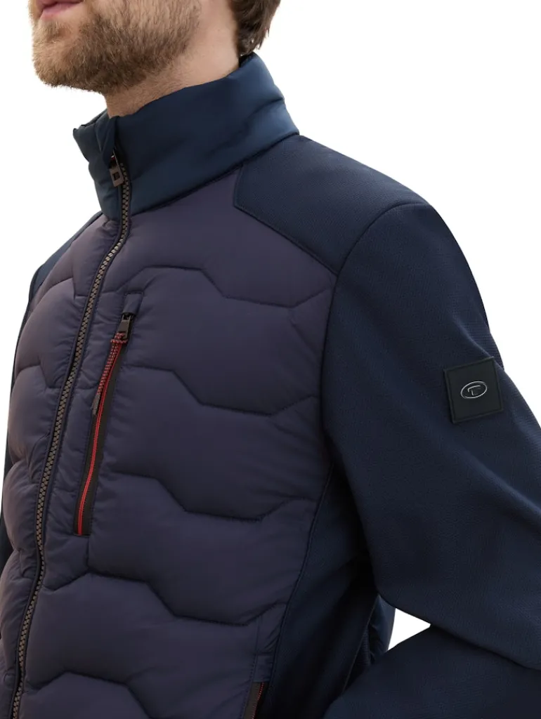 Hybrid Jacke mit Stehkragen sky captain blue