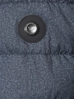 Hybrid Steppjacke blue melange structure