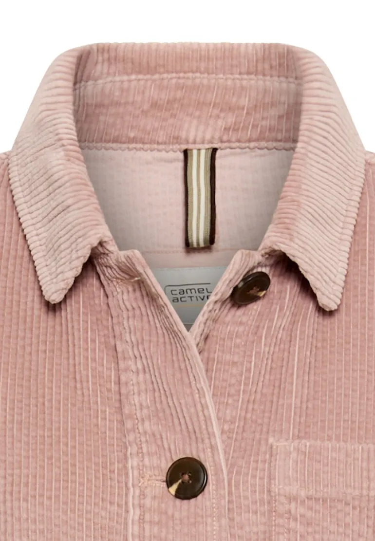 Indoor Blazer mit Taschen dark mauve pink