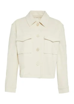 Indoor-Jacke beige