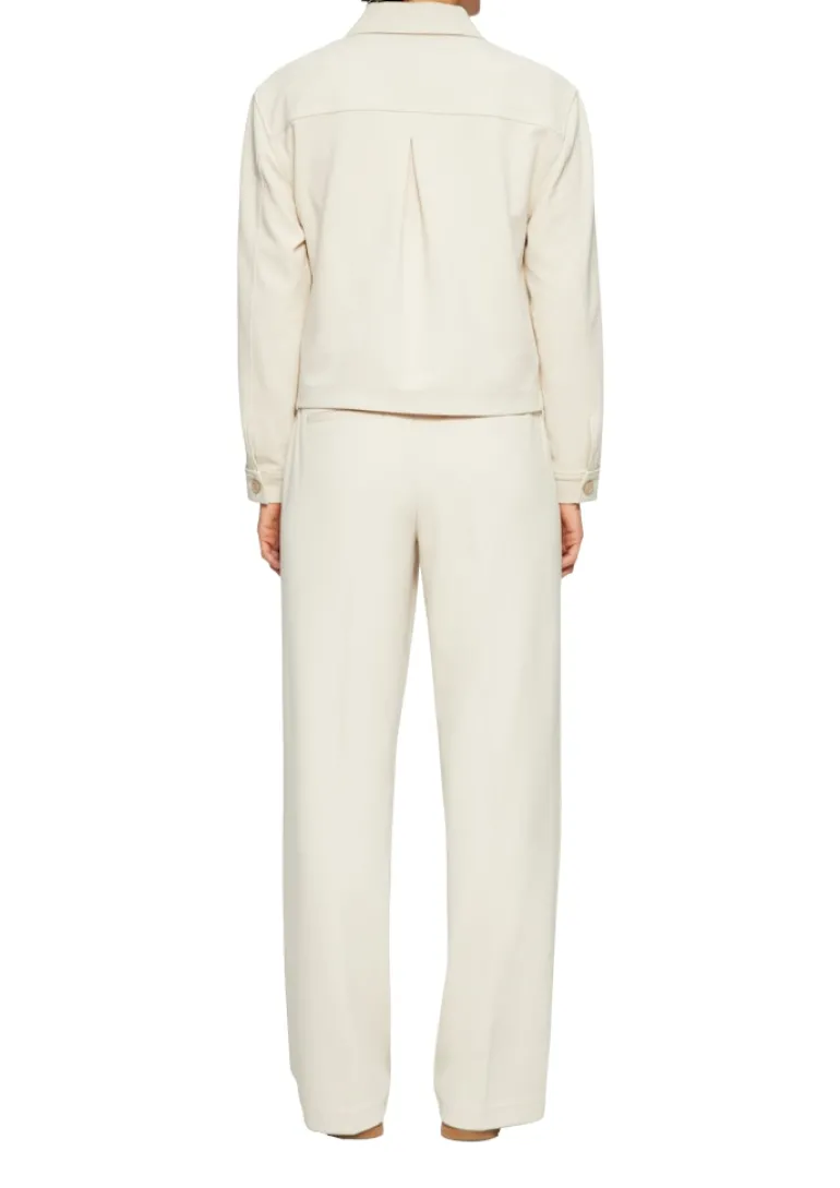 Indoor-Jacke beige