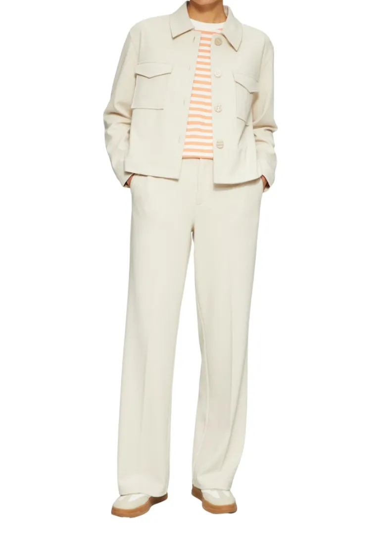 Indoor-Jacke beige