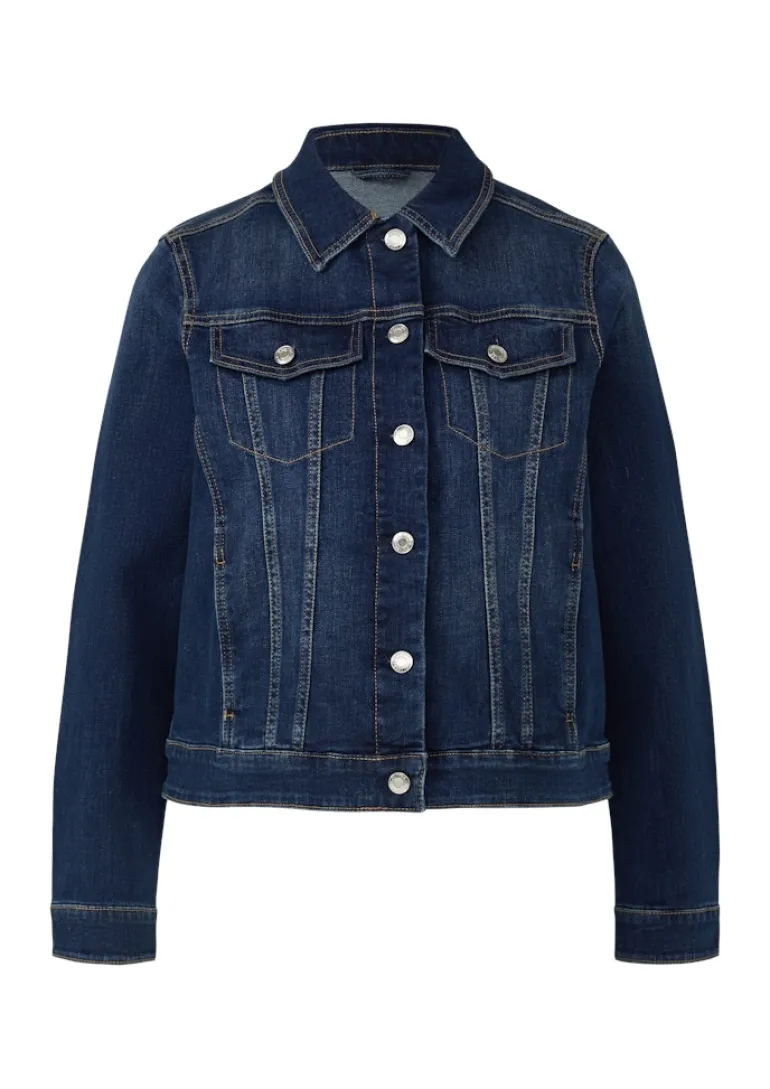 Indoor-Jacke blau