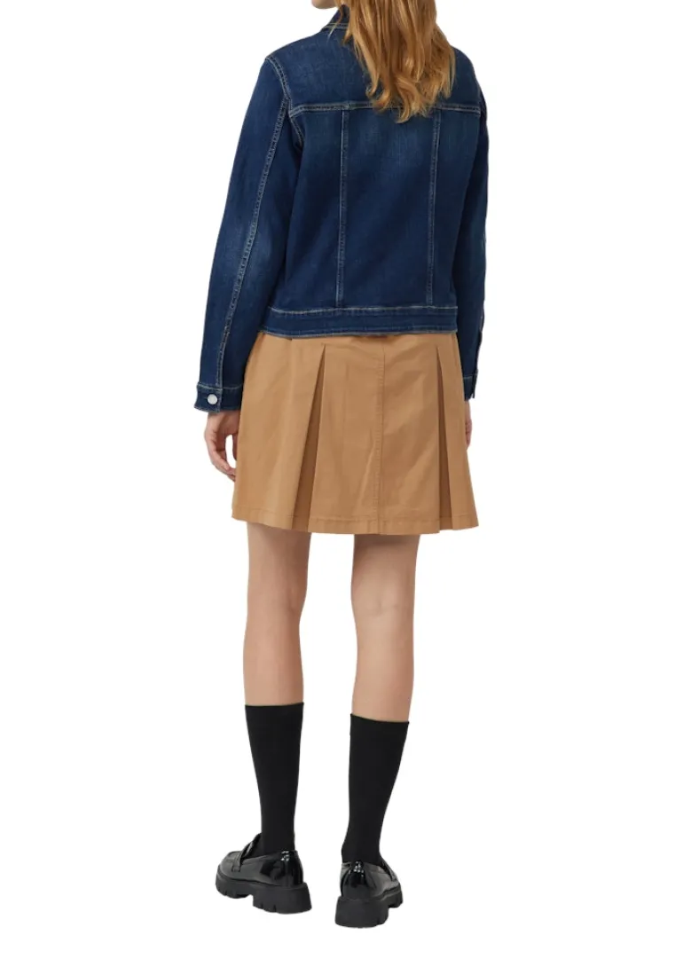 Indoor-Jacke blau
