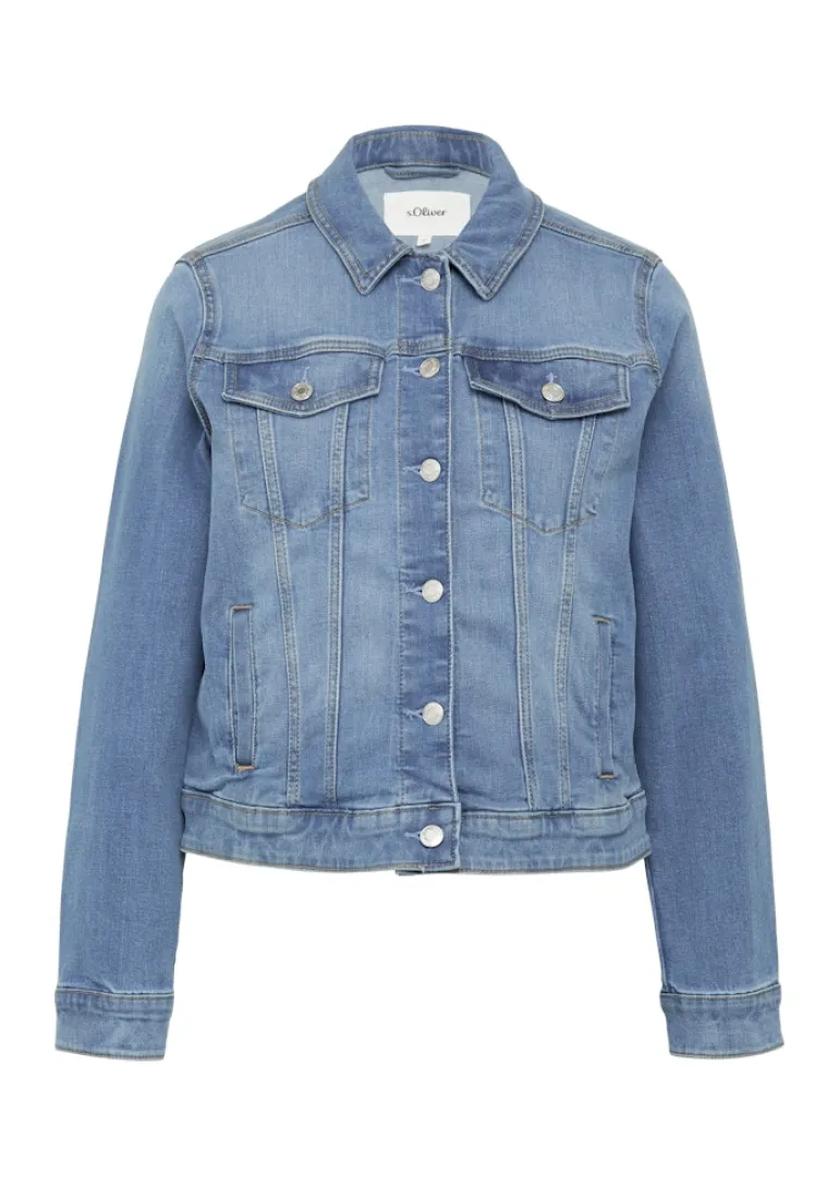 Indoor-Jacke blau
