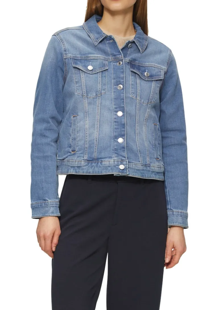 Indoor-Jacke blau