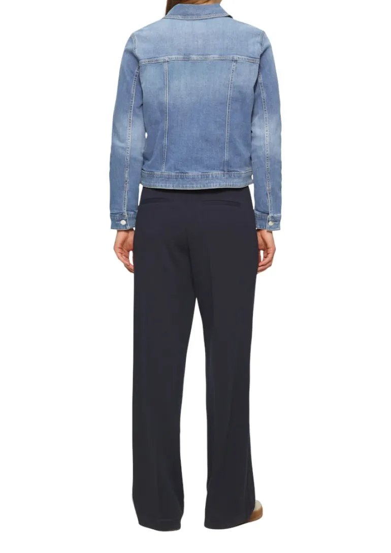 Indoor-Jacke blau