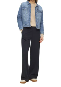 Indoor-Jacke blau