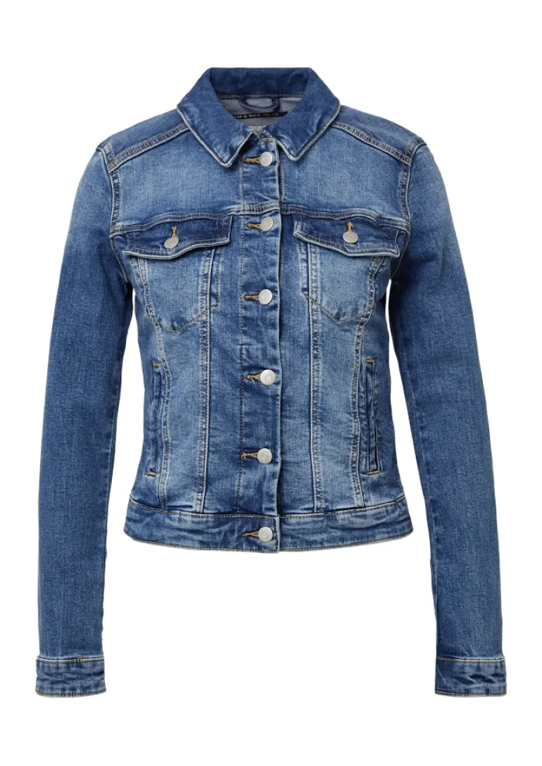 Indoor-Jacke blau
