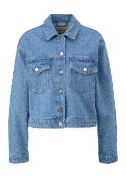 Indoor-Jacke blau