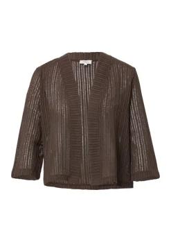 Indoor-Jacke braun