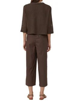 Indoor-Jacke braun