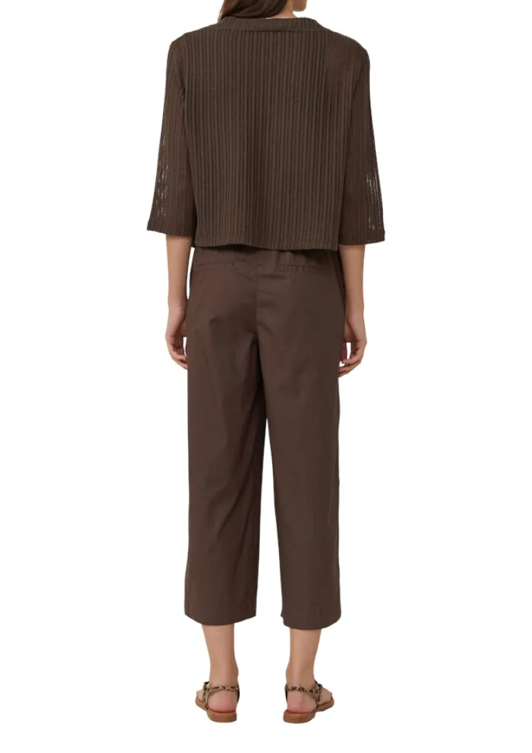 Indoor-Jacke braun