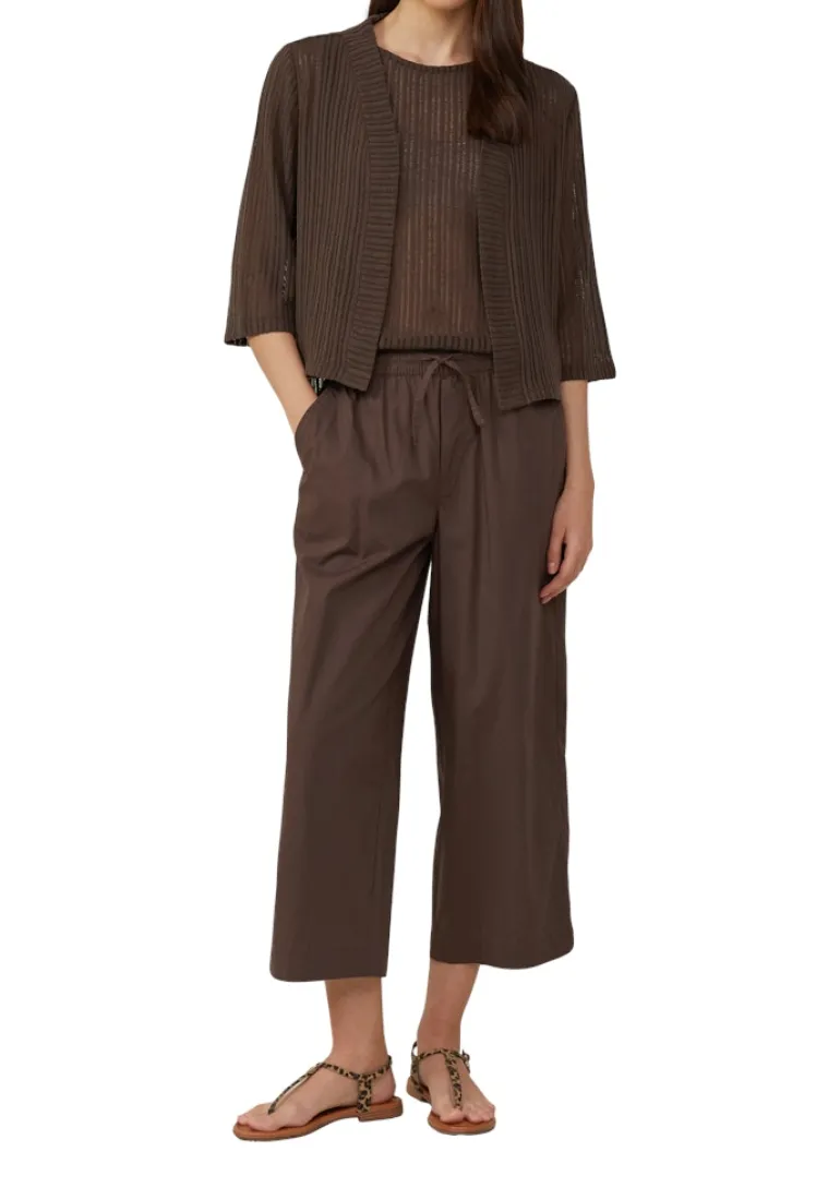 Indoor-Jacke braun