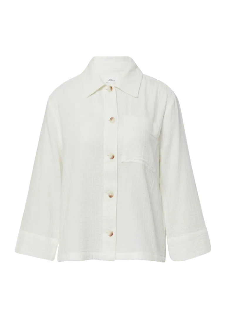 Indoor-Jacke creme