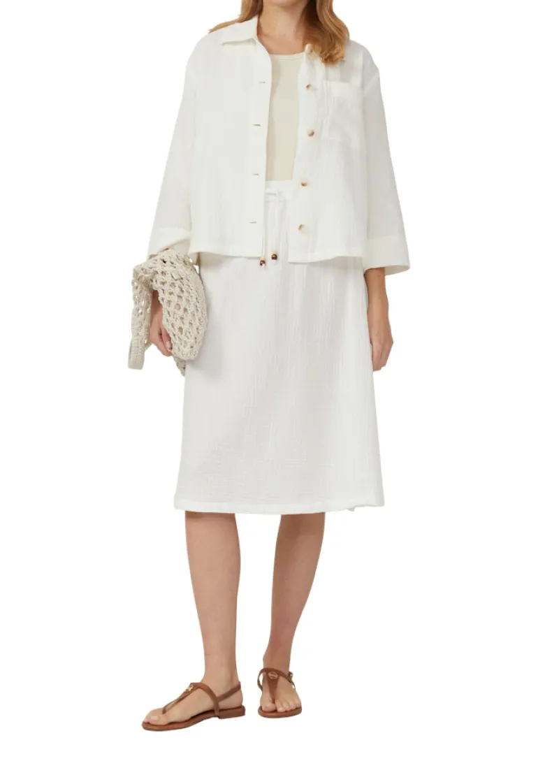 Indoor-Jacke creme