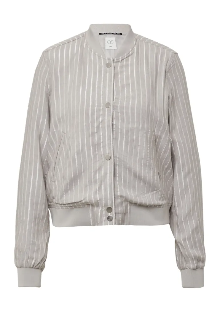 Indoor-Jacke grau