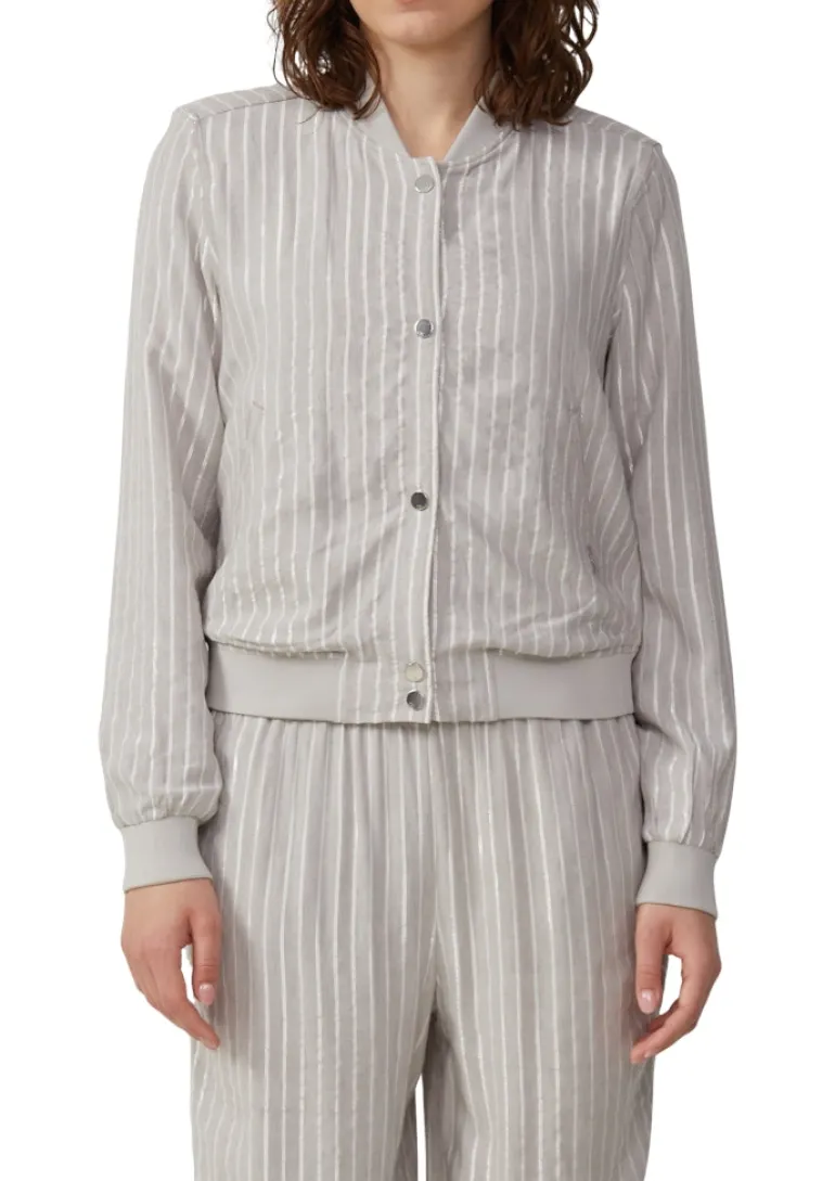 Indoor-Jacke grau