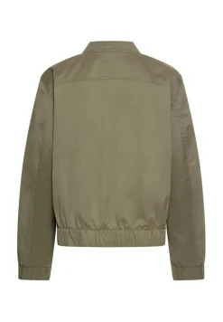 Indoor Jacke mit Bomberkragen shadow khaki