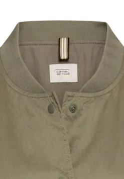 Indoor Jacke mit Bomberkragen shadow khaki